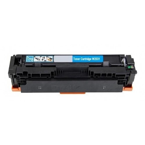 Toner Compatível HP LaserJet Original 415X Ciano (W2031X) - SEM CHIP