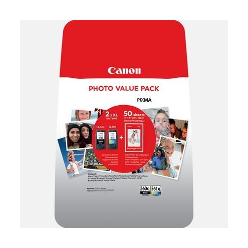 Tinteiro Canon Multipack XL PG560XL + CL561XL - Original