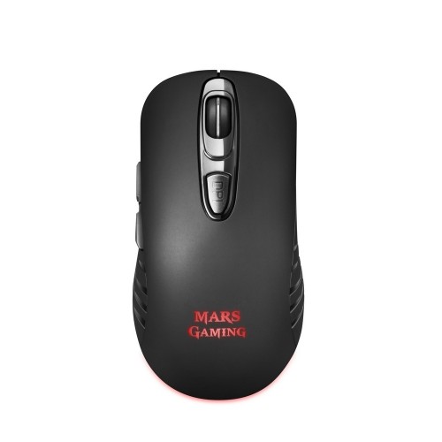 Rato Mars Gaming MMW2 RGB 3.200 DPI Wireless Preto