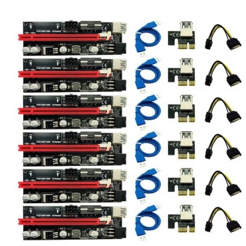 Riser PCI-e 1x 16x 60cm USB3 006C