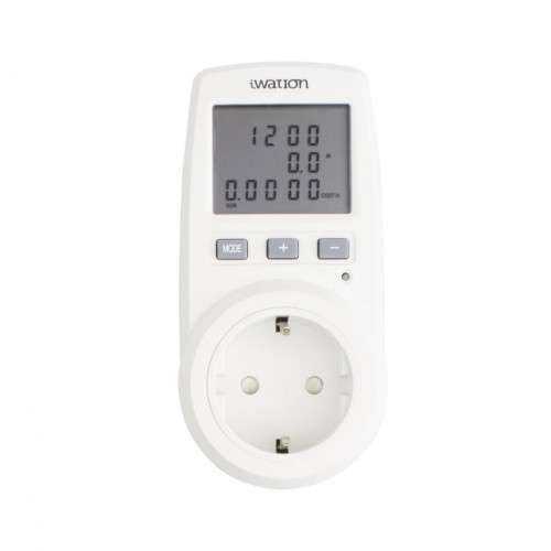 Medidor controlador de consumo eléctrico - 16A - 3680W