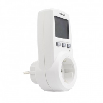 Medidor controlador de consumo eléctrico - 16A - 3680W 