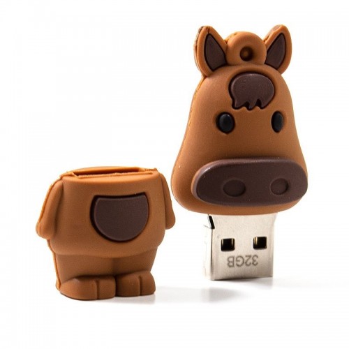 PenDrive COOL Silicone 32GB - Cavalo