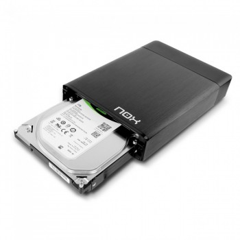 Caixa Externa para Discos Nox Lite 3.5 USB 3.0 External Enclosure