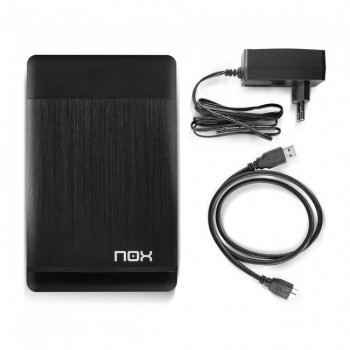 Caixa Externa para Discos Nox Lite 3.5 USB 3.0 External Enclosure