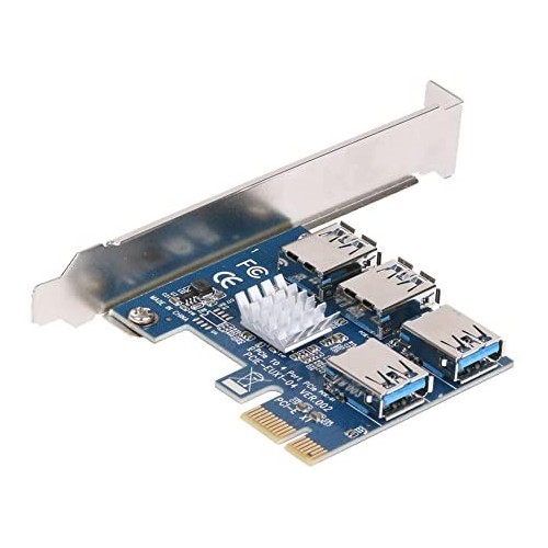 Kolink Adaptador PCIe x1 Quad x16 - Quad-Mining/Rendering Upgrade