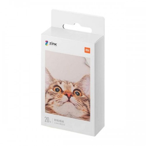 Xiaomi Folhas para Mi Portable Photo Printer Paper 2x3" 20Fls