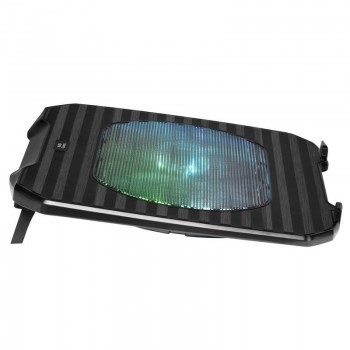 Base Refrigeração Mars Gaming MNBC0 15.6" RGB Preto