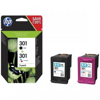 HP Multipack 301 Black + Tricolor - Original