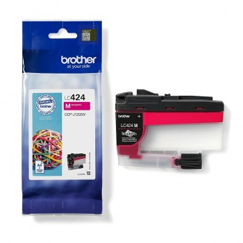 Tinteiro Brother LC424 Magenta - Original