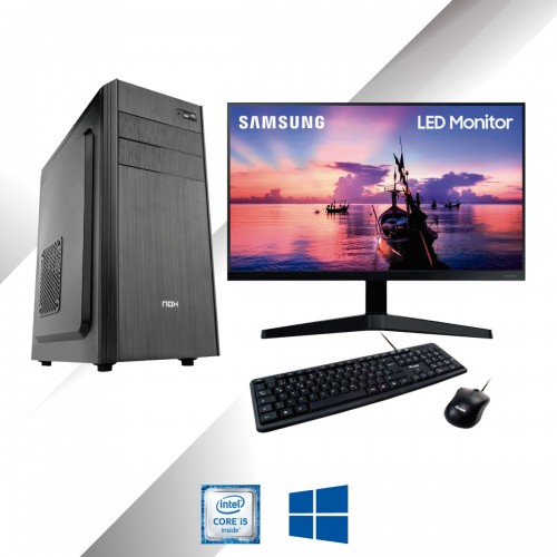 DESKTOP 6970 | I5 12400 | H610M | 8GB DDR4 | 240GB SSD | NOX LITE 010 | 27" FHD