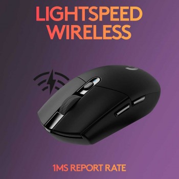 Rato Óptico Logitech G305 LightSpeed Wireless 12000DPI Preto