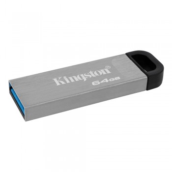 Pen Drive Kingston DataTraveler Kyson 64GB USB 3.2 Preta