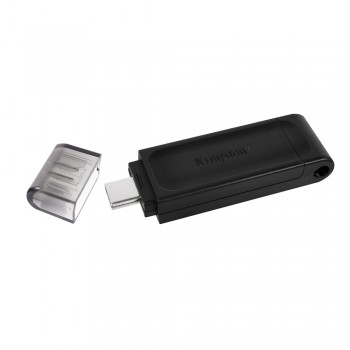 Pen Drive Kingston DataTraveler 70 128GB USB 3.2 Gen1 Preta