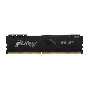 Memória RAM Kingston 8GB Fury Beast DDR4 3200MHz CL16 Preto