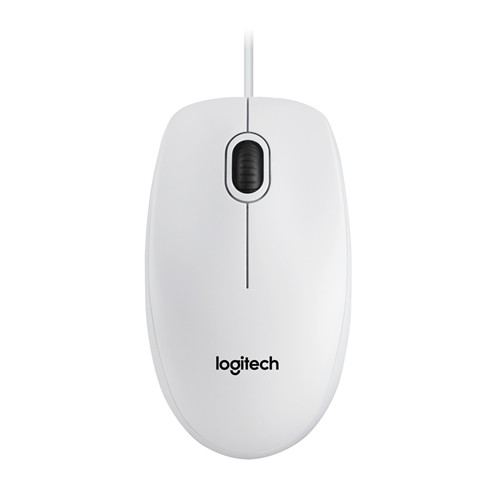 Rato Logitech B100 Branco USB