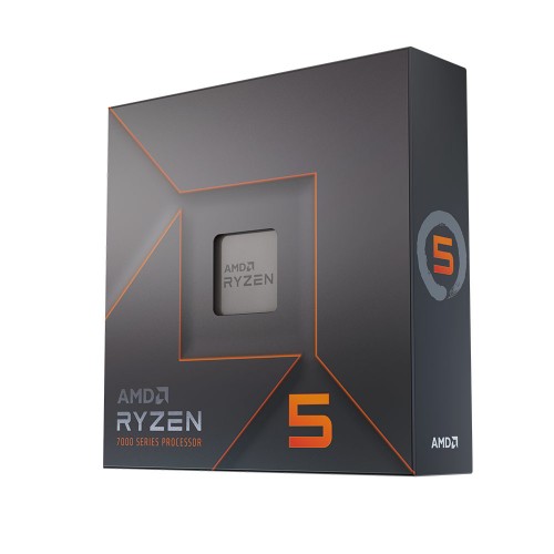 Processador AMD Ryzen 5 7600X 6-Core 4.7GHz c/ Turbo 5.3GHz 38MB SktAM5