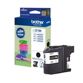 Tinteiro Original Brother LC221BK