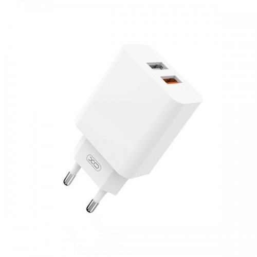 Carregador 1x USB-A 18W 3.0 - 1x USB-A - XO L67