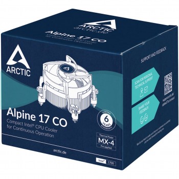 Cooler CO CPU Arctic Alpine 17 92MM LGA 1700