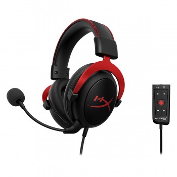 Headset HyperX Cloud II 7.1 Vermelho