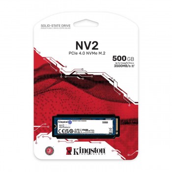 SSD M.2 2280 Kingston NV2 500GB 3D QLC NVMe