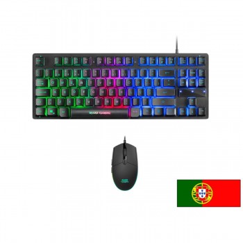 Teclado + Rato Mars Gaming MCPTKL Gaming Combo RGB