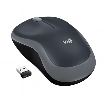 Rato Óptico Logitech Wireless M185 Cinza/Preto