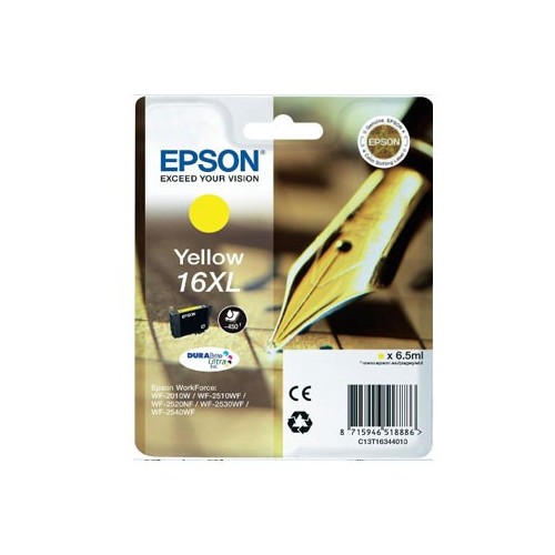 Tinteiro Original Epson 1634XL Amarelo