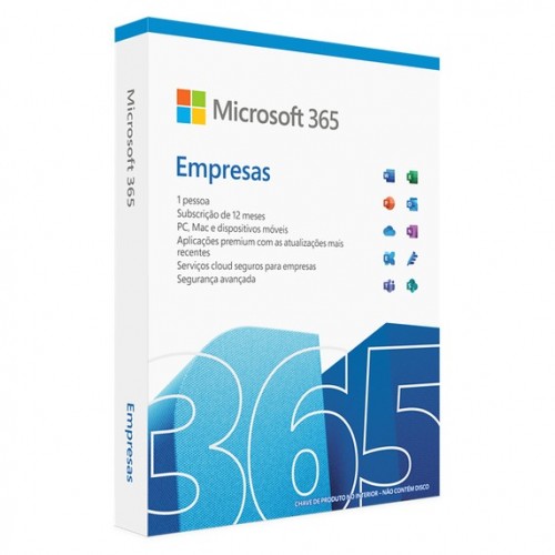 Microsoft 365 Empresas - Subscrição 1 ANO