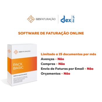 Software GesFaturação - Pack Basic