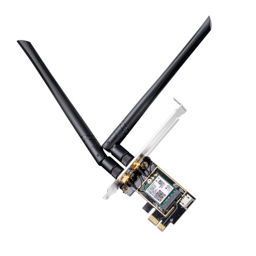 Placa de Rede Cudy WE3000 AX5400 Tri-Band Wi-Fi 6 PCI Express