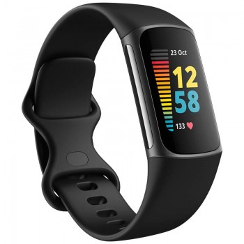 Fitbit Charge 5 Preto - Pulseira Smartband