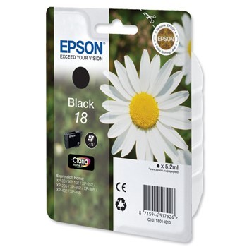 Tinteiro Original Epson Nº18 Preto