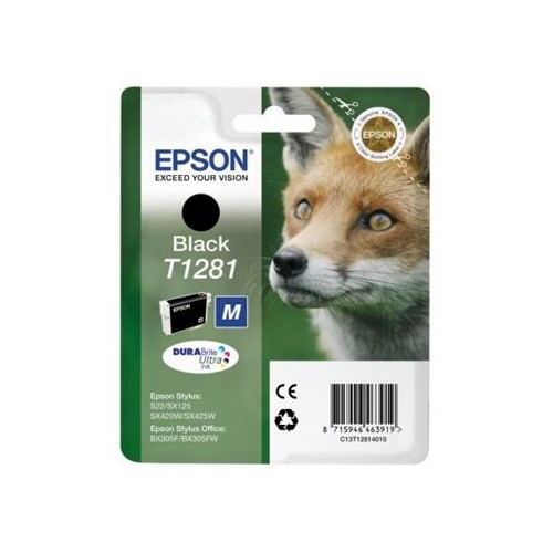 Tinteiro Original Epson T1281 Preto 