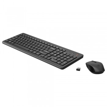 Teclado + Rato HP 330 Wireless PT Preto