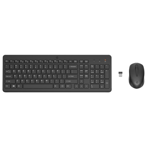 Teclado + Rato HP 330 Wireless PT Preto