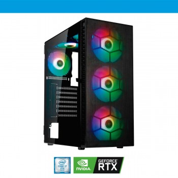 DEXTOP 7453 | I7 12700KF | H610M | 16GB DDR4 | 512GB PCIe | RTX3050 8GB | KOLINK OBSERVATORY HF MESH