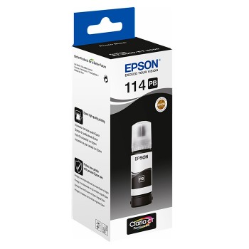 Tinteiro Epson Original 114 EcoTank Photo Black Ink Bottle