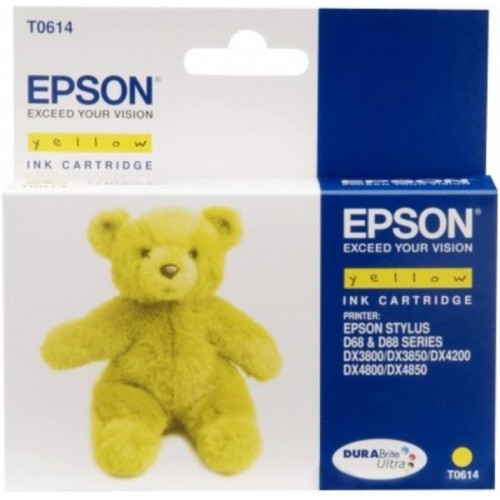 Tinteiro Original Epson T0614 Amarelo