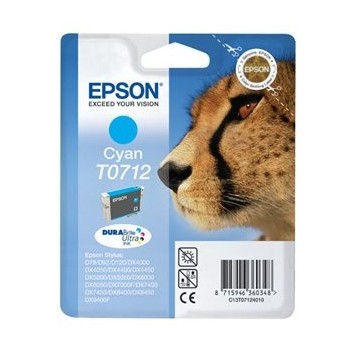 Tinteiro Original Epson T0712 Azul