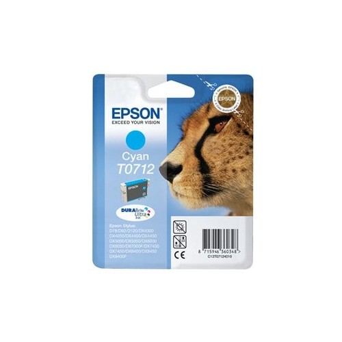 Tinteiro Original Epson T0712 Azul