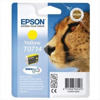 Tinteiro Original Epson T0714 Amarelo