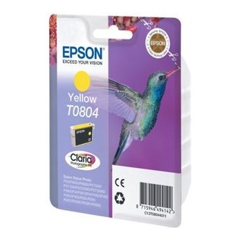 Tinteiro Original Epson T0804 Amarelo