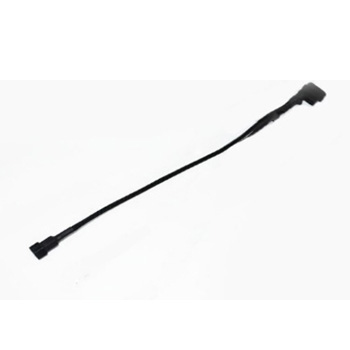 Cabo Extensor para Fan 4P (Fêmea) 4P(Macho) 25cm Preto