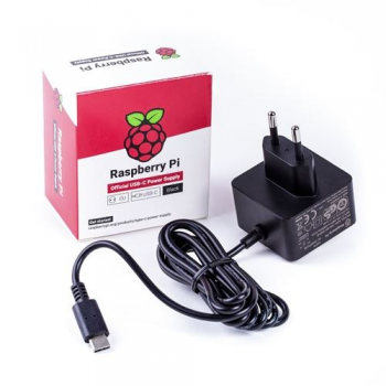 Transformador Raspberry Pi 4 Modelo B 3A Preto Type-C