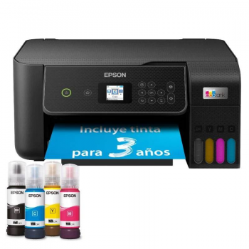 Impressora Jato de Tinta Epson EcoTank ET-2870 Multifunções (Impressão, Cópia, Digitalização), Duplex Manual, Wireless