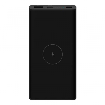 Powerbank Xiaomi Mi 10W 10000mAh Wireless Preta