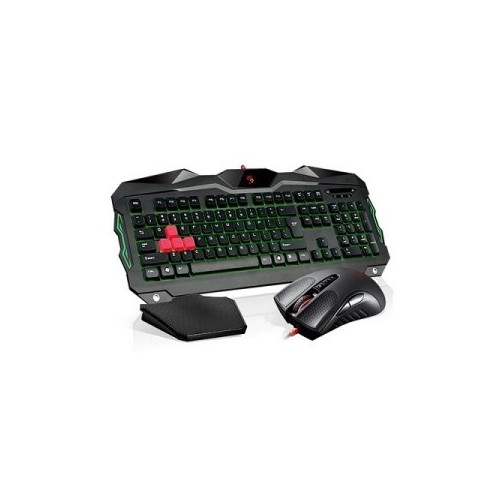 TECLADO + RATO GAMING BLOODY B2100 (B210+V9C) USB – BLACK