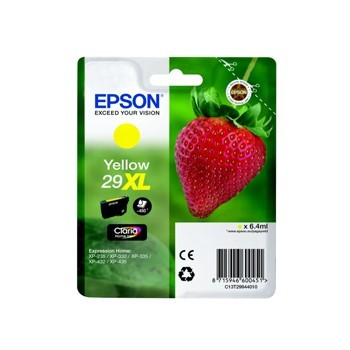 Tinteiro Epson Nº29XL Alta Cap Amarelo